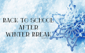Back to School: Wednesday, January 3