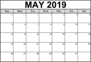 Amended 2018 - 2019 School Calendar